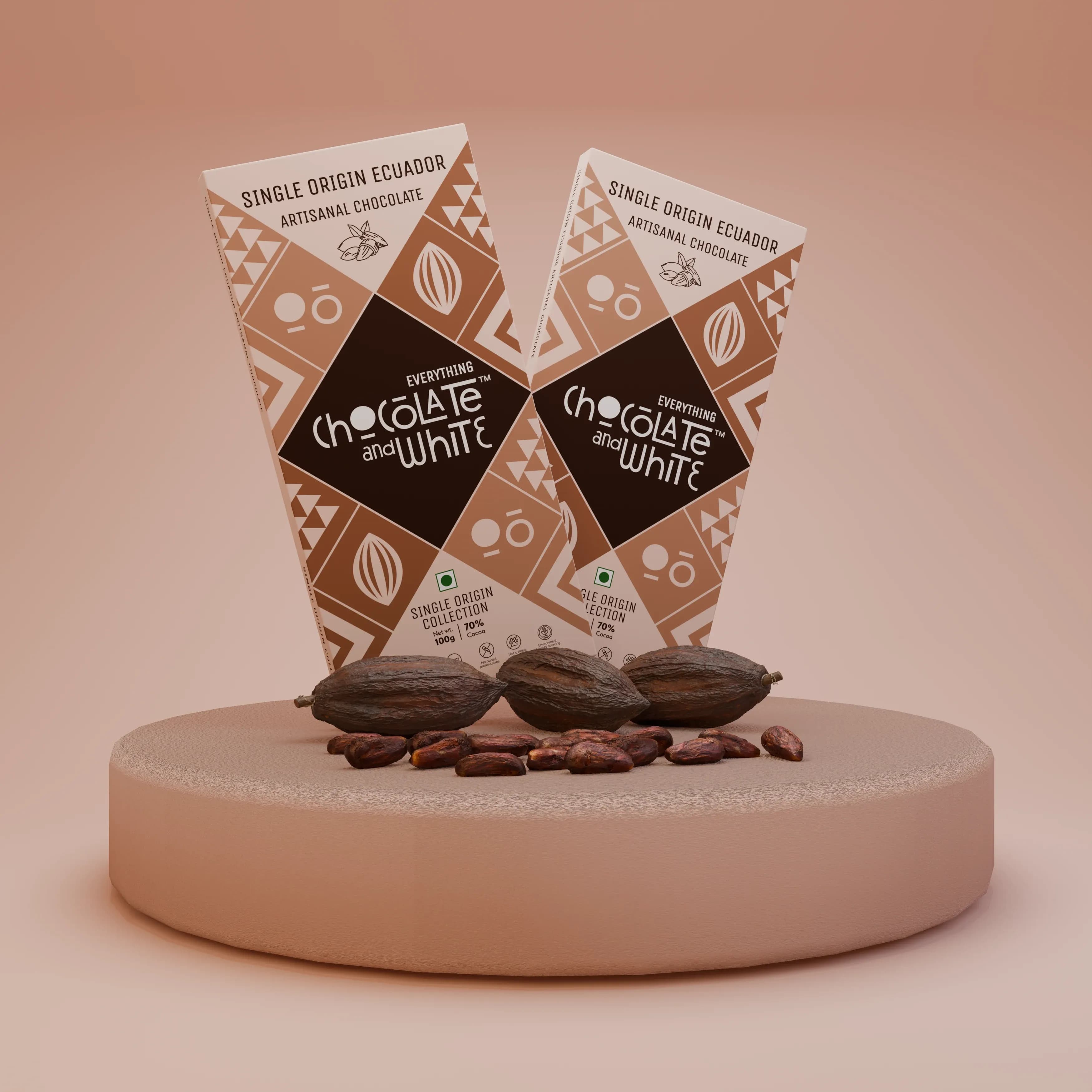 Single Origin Ecuador Artisanal Chocolate - Dark Chocolate || Single Origin Ecuador Artisanal Chocolate - Dark Chocolate